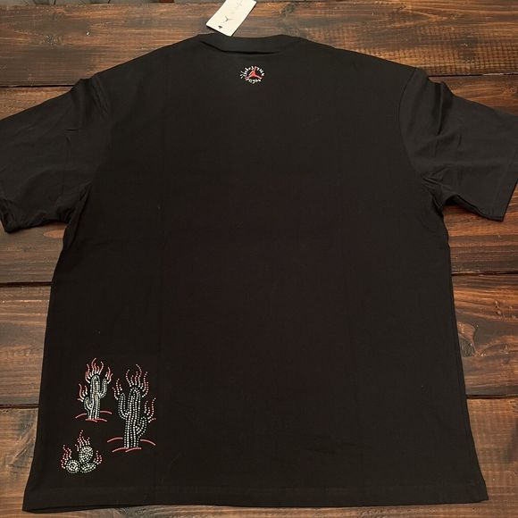 Travis Scott x Jordan Flight Black Phantom T-Shirt - Picture 3 of 7